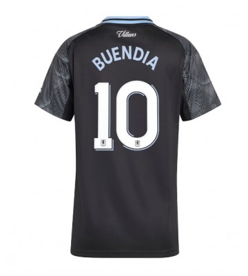 Aston Villa Emiliano Buendia #10 Udebanetrøje Dame 2025-26 Kortærmet